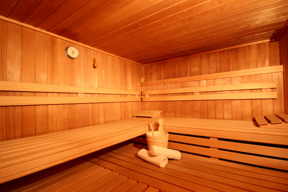 Die Sauna des Landhaus Jehle in Flirsch am Arlberg